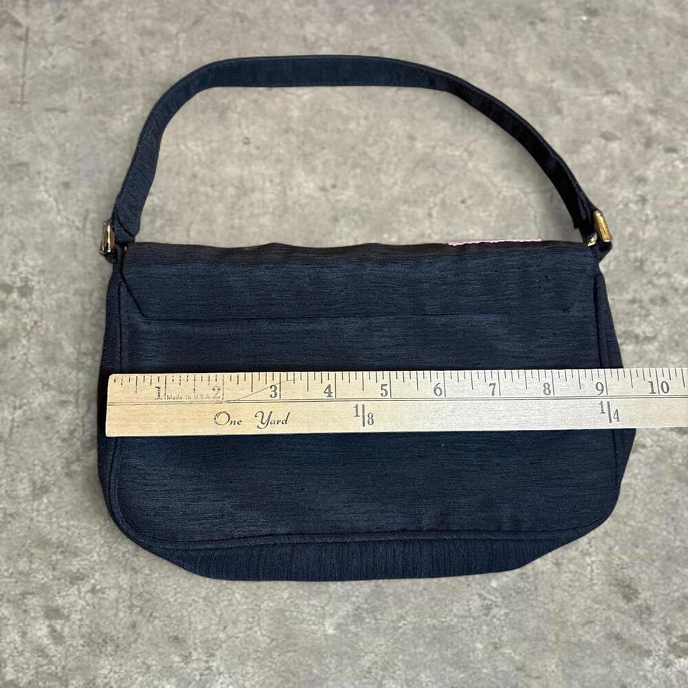 patchwork vintage embroidered small shoulder bag … - image 3